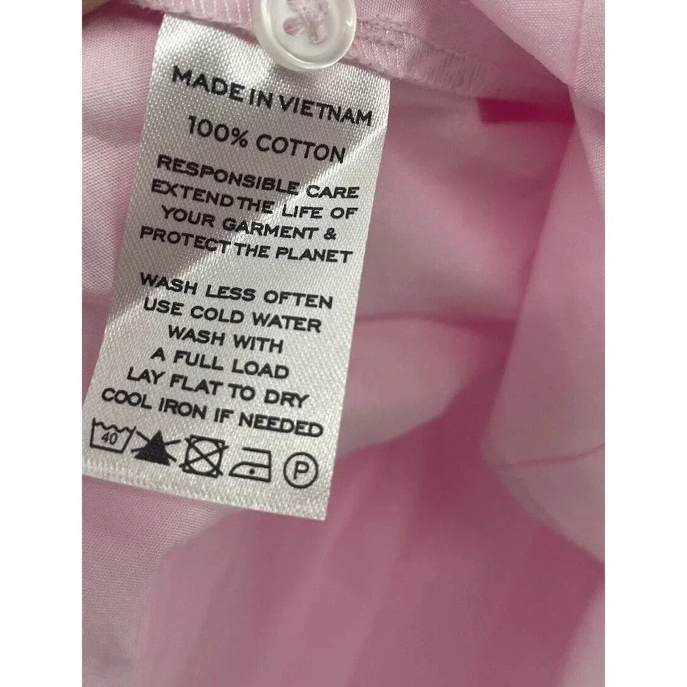 Hill House The Francesca Top Peplum Puff Sleeve Ballerina Pink Size Small NWT